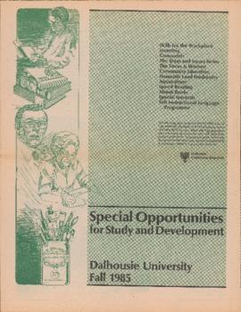 Dal news : special opportunities for study and development, fall 1985