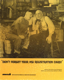 Photograph of a Medical Services Insurance advertisement