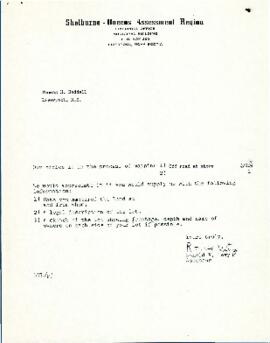 Correspondence between Thomas Head Raddall and Ronald V. Levy