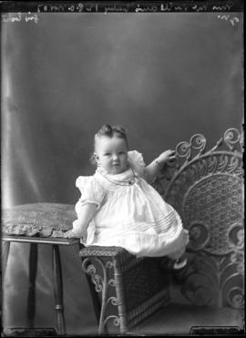 Photograph of the baby of Mrs. McMillan