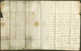 Two letters to James Dinwiddie from William Mackintosh Esq.