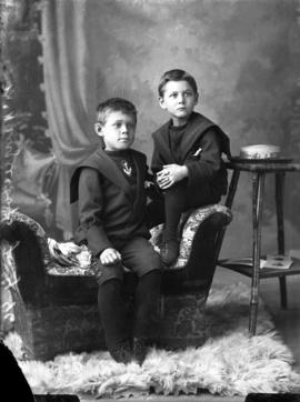 Photograph of Mrs. McKenzie's sons