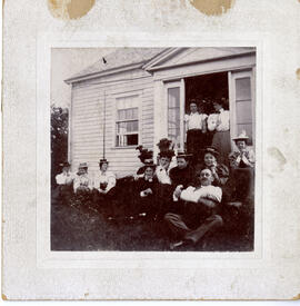 Photograph of the Graham family