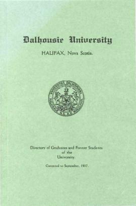Directory of graduates and former students of the University : corrected to September, 1937
