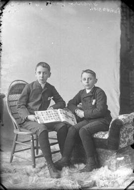 Photograph of Mrs. Alfred Fraser's sons