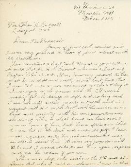 Correspondence between Thomas Head Raddall and Francis (Frank) R. Bell