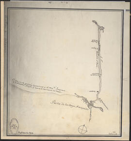 The map "Coast of Acadie" by Lalanne, 1684, used by William Inglis Morse in volume II of Acadiens...