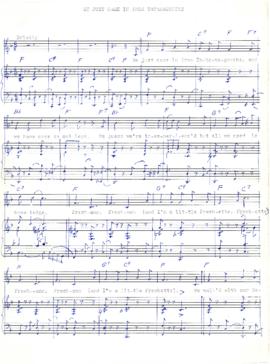 We just came in from Tatamagouche : [music manuscript]