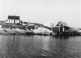 Photograph of Weldon Morash's house in West Dover, Nova Scotia