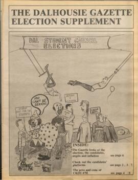The Dalhousie Gazette, Volume 113, Election Supplement
