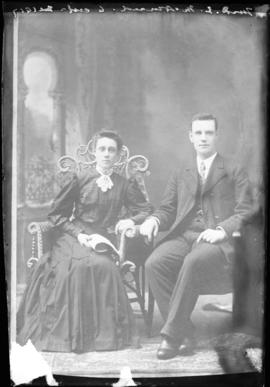 Photograph of Mrs. D.E. McDonald and friend