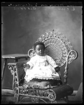 Photograph of Mrs. Newman Edwards' baby