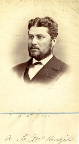 Portrait of  Dr. A.C. MacKenzie