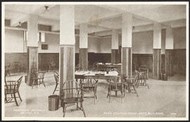 Postcard of the Men's Common Room in the Arts Building at Dalhousie University