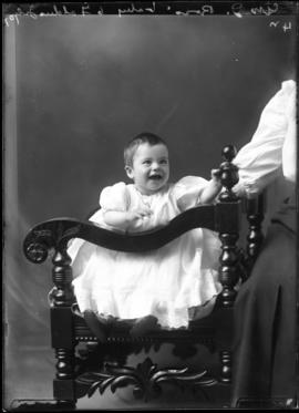 Photograph of the baby of Mrs. George J. Ross
