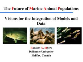 The Future of Marine Animal Populations, visions for the integration of models and data : [presen...