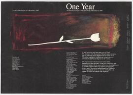 One year : [poster]