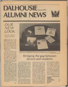 Dalhousie alumni news, November 1975