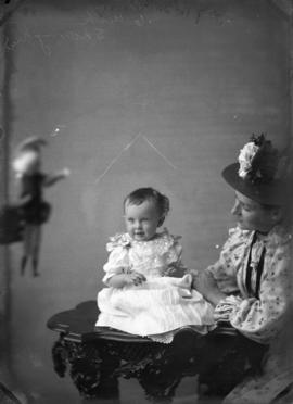 Photograph of D. J. McDonald's baby