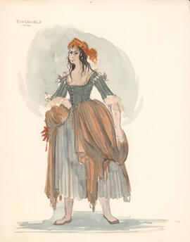 Costume design for ensemble : woman