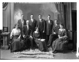 Photograph of the A. Reid family