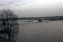 Photograph of the Rhine from the Zoll