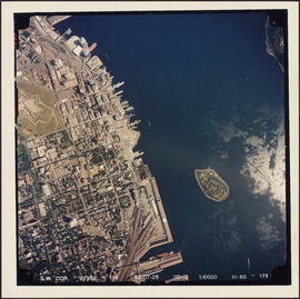 Aerial photograph of downtown Halifax and Halifax Harbour
