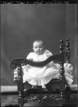 Photograph of the baby of Mrs. Matheson