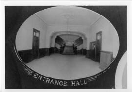 Photograph of the entrance hall, Dalhousie College (Forrest Building)