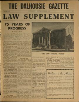 The Dalhousie Gazette, Volume 91, Law Supplement