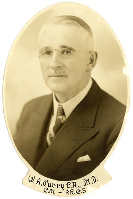 Portrait of W.A. Curry