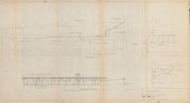 Drawing of the Maritime Supplies and Exchange warehouse and the electrical supply for Bluenose II