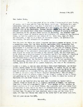 Correspondence between Thomas Head Raddall and Peter R. Jack