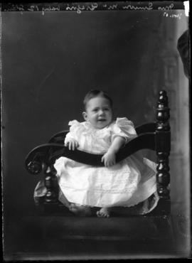 Photograph of the baby of Mrs. Simon McGregor