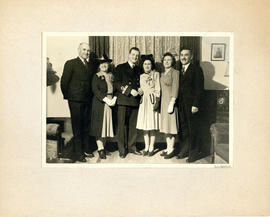 Photograph of Hilda Bayer's wedding