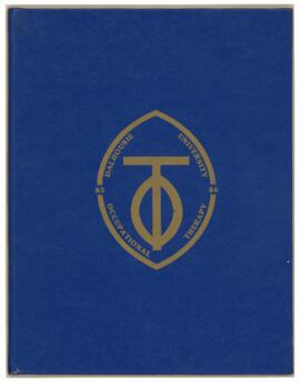 Dalhousie University Occupational Therapy yearbook 1985-1986