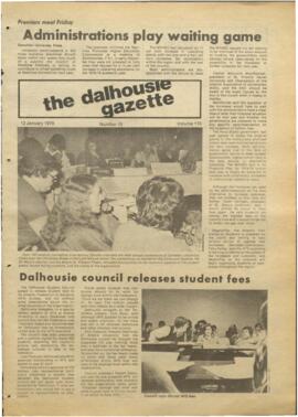 The Dalhousie Gazette, Volume 110, Issue 15