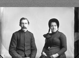 Photograph of Mr. and Mrs. Ensign Hunter