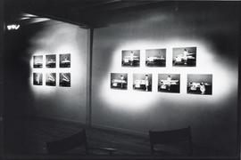 Photograph of the display of the Circ-o-lectric bed from the exhibition by Theodore Saskatche Wan