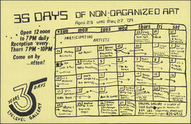 35 Days of non-Organized art
