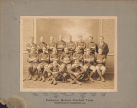 Photograph of Dalhousie medical football team