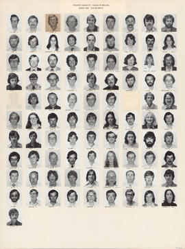 Faculty of Medicine - Fourth year - Session 1974-1975