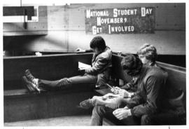Photograph of National Student Day at Dalhousie