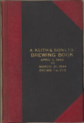 Brew book: April 1, 1943 to March 31, 1944