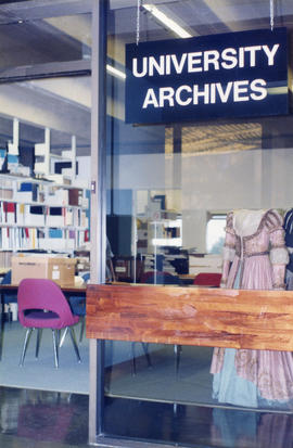 Photograph of the University Archives in the Killam Memorial Library, Dalhousie University