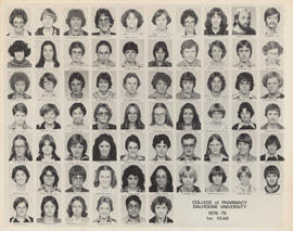 Composite photograph of College of Pharmacy - First Year Class, 1978-1979