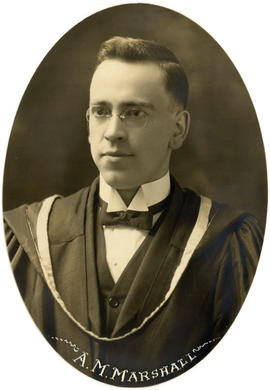 Portrait of Arthur Middlemas Marshall : Class of 1922