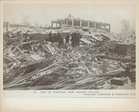 Photograph of damage from the Halifax Explosion