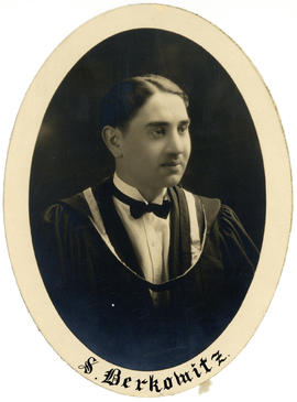 Portrait of Samuel Berkowitz : Class of 1926