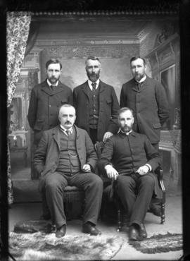 Photograph of Dr. Stewart and his four brothers